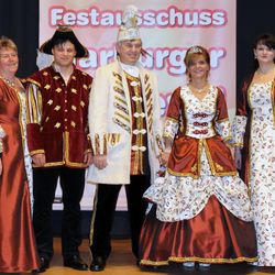 Prinzenpaar mit Hofstaat 2014